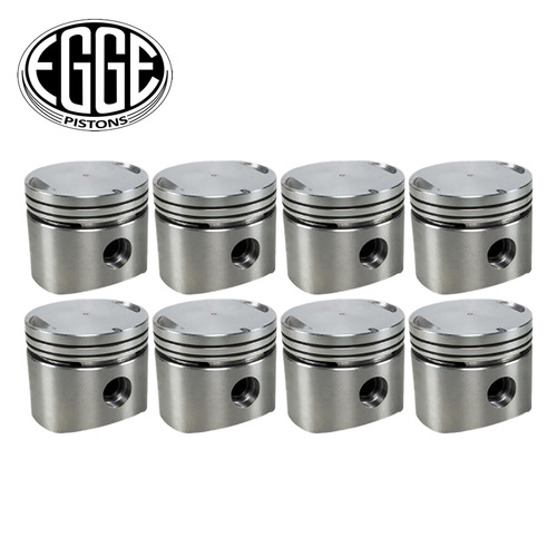 Flat Top Piston Set +080" FOR DeSoto Firedome 291 4.8 Hemi V8 1955