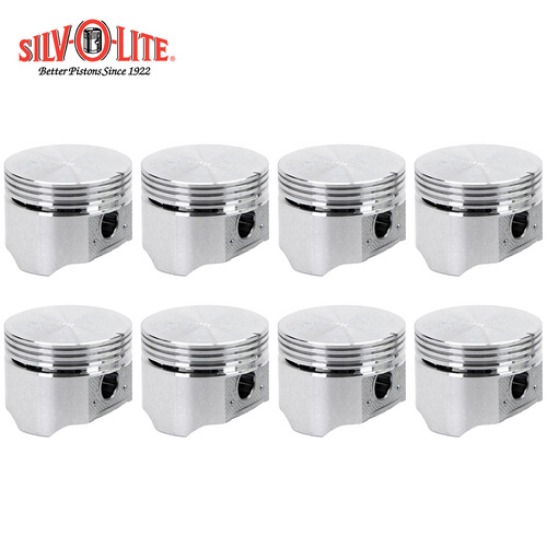 Flat Top Piston Set STD FOR Ford Mercury 4.3L 260 V8 Windsor 1962-1964