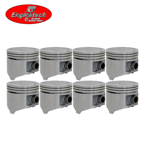 Flat Top Piston Set 060" FOR Chrysler Dodge Plymouth 318 LA V8 1967-1984