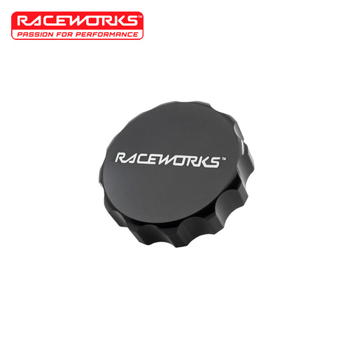 Raceworks Small Radiator Cover + 1.3 Bar Cap Black ALY-066-13BK