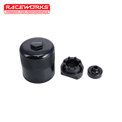 Raceworks Billet Oil Filter 13/16in-16 30Micron ALY-115-1316BK
