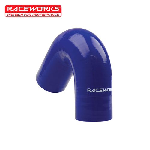Raceworks Silicone Hose 135 Deg 2.50in (63mm) Blue SHE-135-250BE