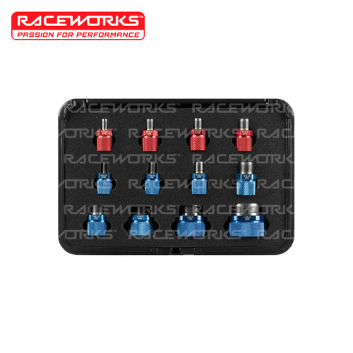 Raceworks RW AN/Imperial Thread ID Kit 12 Piece RWT-020