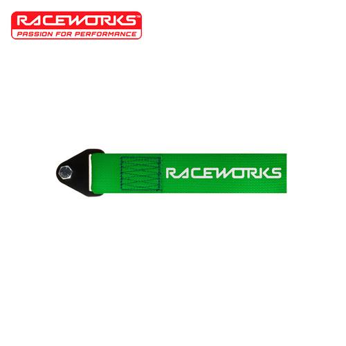 Raceworks Flexible Tow Strap Green VPR-021GN