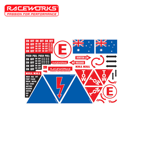 Raceworks Decal Sheet VPR-022