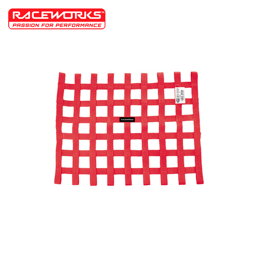 Raceworks Loop Style Window Net Red VPR-070RD