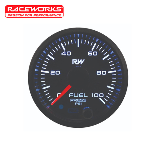 Raceworks 52mm EFI Fuel Pressure Gauge Kit VPR-310