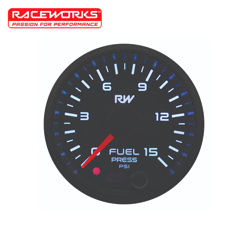 Raceworks 52mm Carby Fuel Pressure Gauge Kit VPR-311