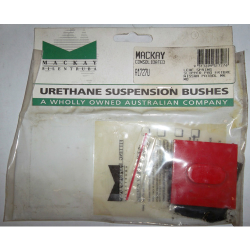 Mackay Spring Slipper Pad PAIR FOR Nissan Patrol 160 MQ MK A1727U 1980-1987