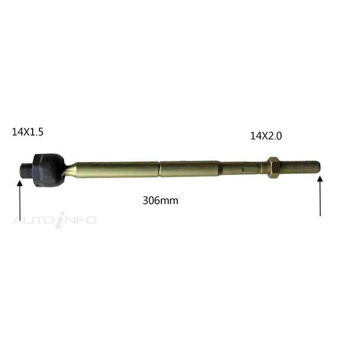 Manual Steering Rack End FOR Holden Commodore Calais VL VN VP VG Toyota Lexcen