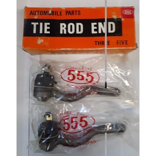 Three Five 555 Inner Tie Rod Ends Pair FOR Nissan Datsun 720 4WD 1983-1985 TE674