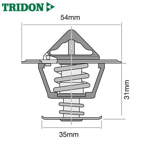 Tridon Thermostat TT2034-180 (High Flow)
