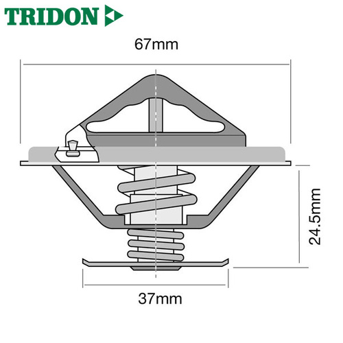 Tridon Thermostat TT247-170 (High Flow)