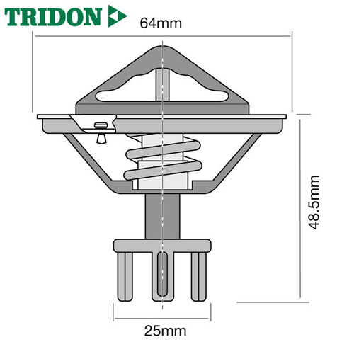 Tridon Thermostat TT268-160 (High Flow)