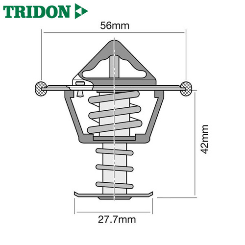 Tridon Thermostat TT299-160 (High Flow)