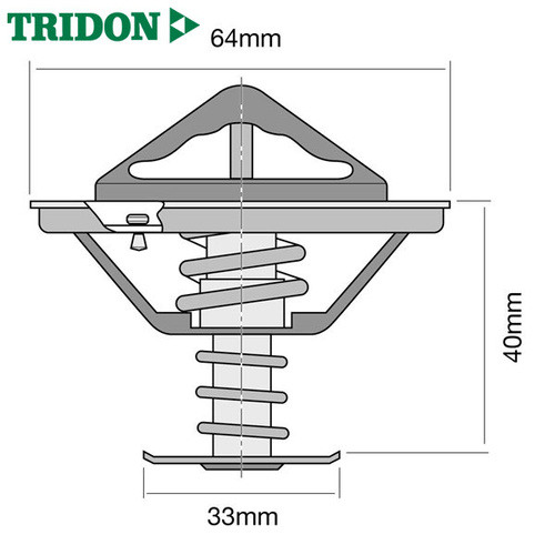 Tridon Thermostat TT334-170P (High Flow)