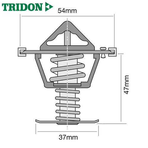 Tridon Thermostat TT456-160 (High Flow)