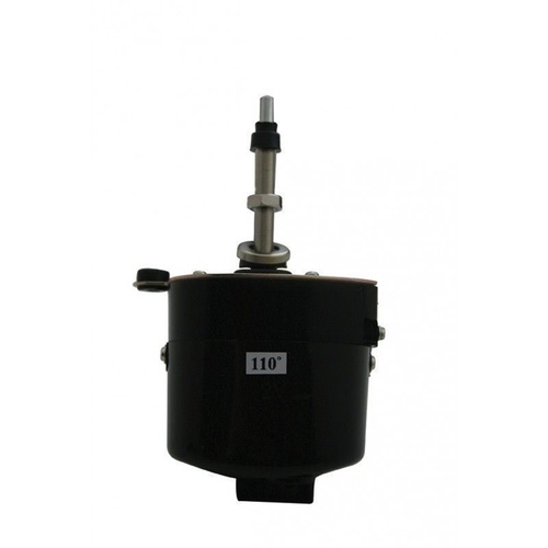 12 Volt Universal Black Wiper Motor Veteran Vintage Style On-Off Switch