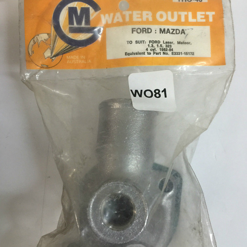 Water Outlet FOR Mazda E1400 323 BD10 D4 E3 E5 1982-1986 WO81