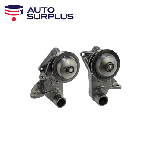 Water Pump PAIR FOR Ford Mercury 239 SV Flathead V8 49-53 5/8" Pulley WITH TAB